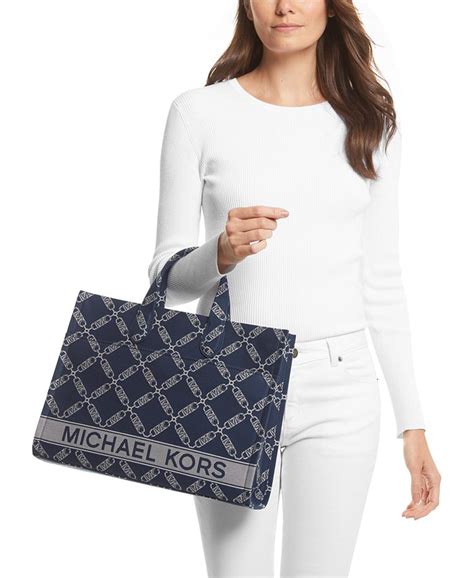 MICHAEL Michael Kors Gigi Logo Large Grab Tote 